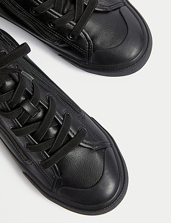 Kids' Freshfeet™ Zip High Tops (4 Small - 7 Large)