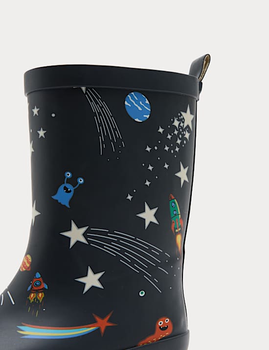 Bottes enfants à motif espace (du 20,5 au 34,5)