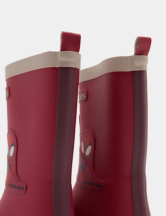 Kids' Spider-Man&trade; Wellies (4 Small - 2 Large)