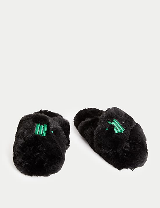 Kids' Faux Fur Wicked&trade; Slippers (13 Small - 6 Large)
