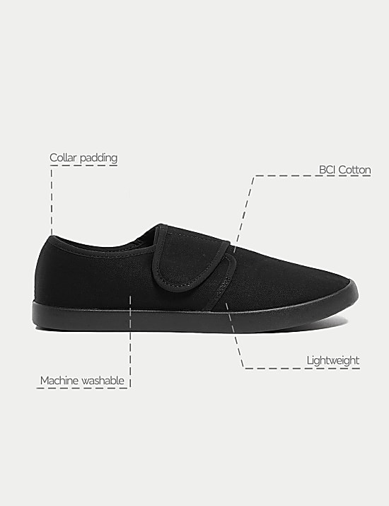 Kids' Riptape Plimsolls (7 Small - 4 Large)