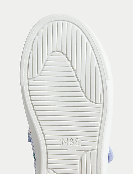 Kids' Canvas Riptape Trainers (4 Small - 2 Large)