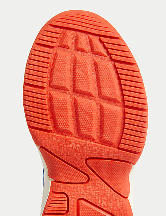 Kids' Chunky Riptape Trainers (4 Small - 2 Large)