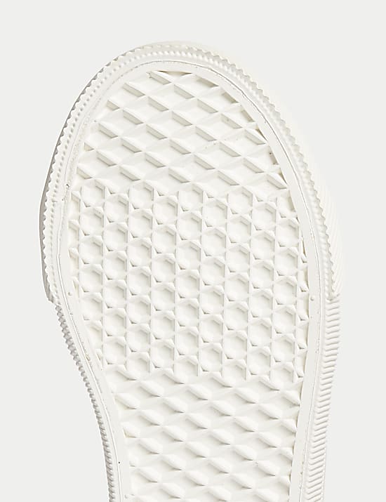 Kids' Metallic Riptape Trainers (4 Small - 2 Large)