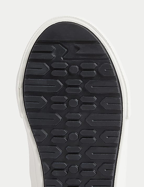 Kids' Freshfeet Animal Print High Top Trainers (4 Small - 6 Large)