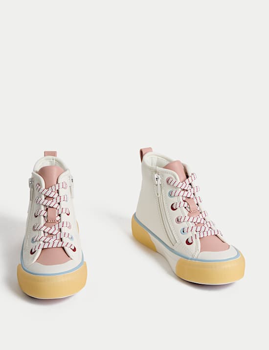 High Tops für Kinder mit Kirschen-Motiv (20,5–34,5)