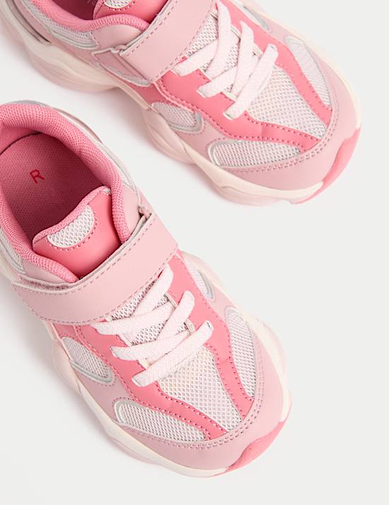 Klobige Kinderturnschuhe mit Klettverschlussriemen und Freshfeet™ Technologie (20,5–35,5)