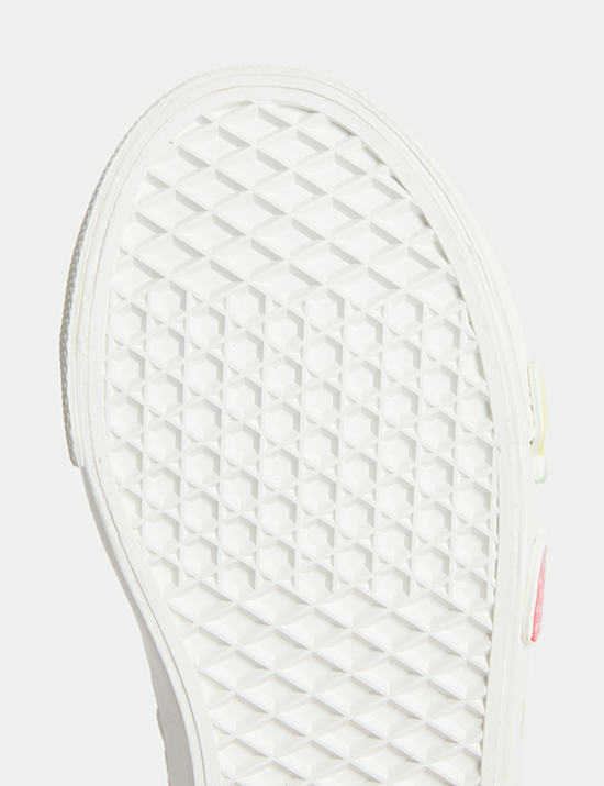 Glitzer-Turnschuhe mit Klettverschlussriemen für Kinder (20,5–32)