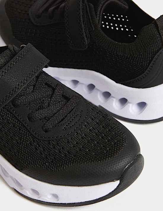 Dziecięce dzianinowe buty sportowe na rzepy (4 mały &ndash; 2 duży)