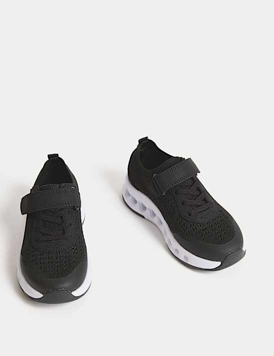 Dziecięce dzianinowe buty sportowe na rzepy (4 mały &ndash; 2 duży)