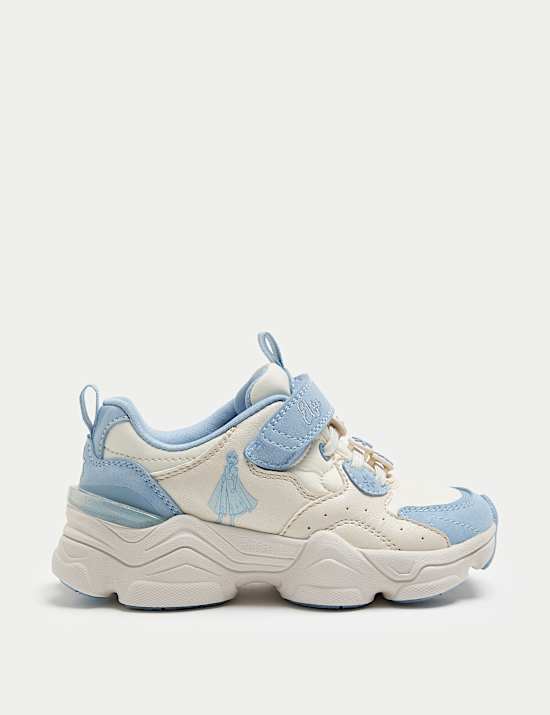 Suede Disney Frozen&trade; Riptape Trainers