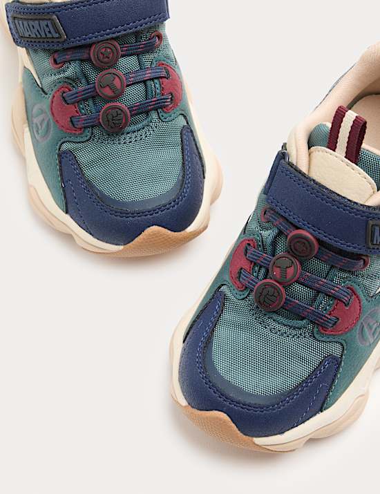 Kids' Suede Avengers&trade; Riptape Trainers