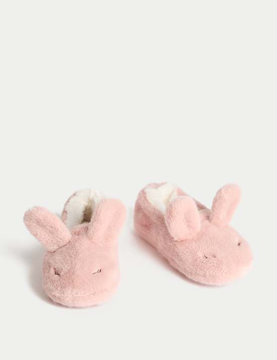 Slipper für Kinder mit Häschenmotiv (20,5–34,5)