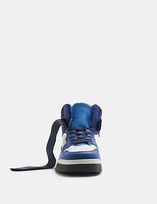 Kids' High Top Skate Trainers (4 Small - 7 Large)