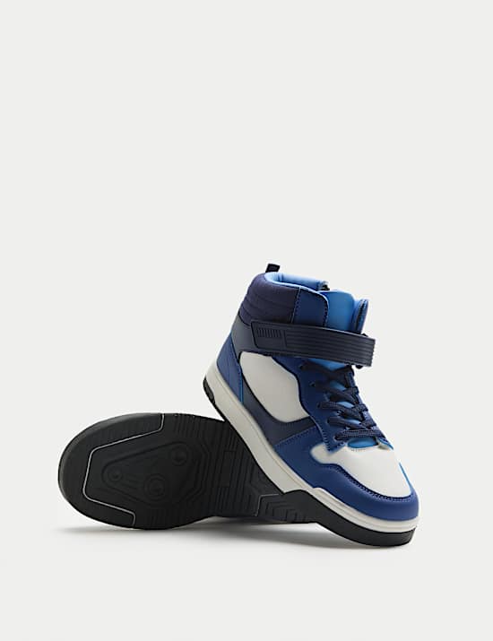 Kids' High Top Skate Trainers (4 Small - 7 Large)