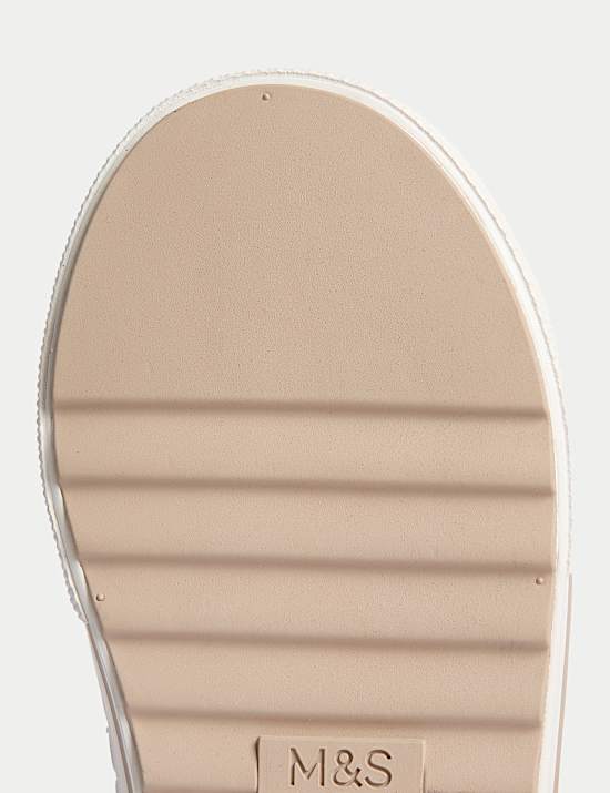 Kids' Glitter High Top Trainers (4 Small - 6 Large)