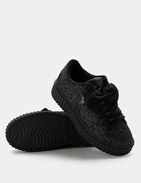 Kids' Glitter Skate Trainers (10 Small - 4 Large)