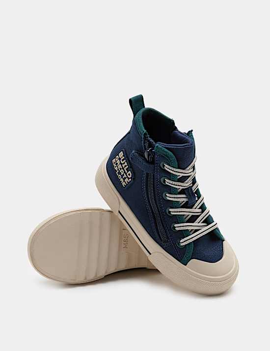 Kids' Minecraft&trade; Freshfeet&trade; High Tops (10 Small - 4 Large)