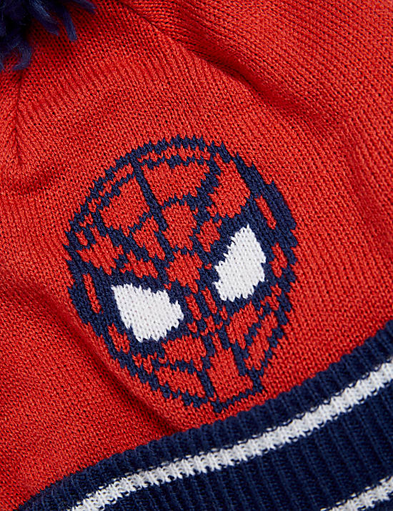 Kids' Spider-Man™ Hat, Scarf and Mitten Set (1-6 Yrs)