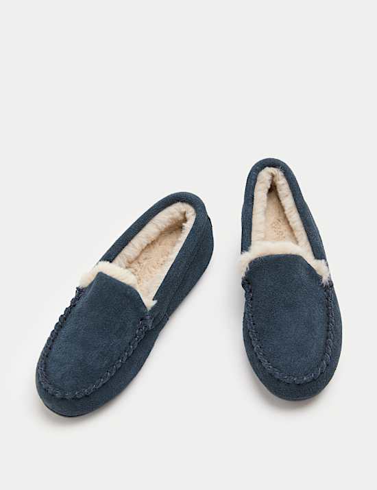 Kids' Moccasin Slippers (4 Small - 7 Large)