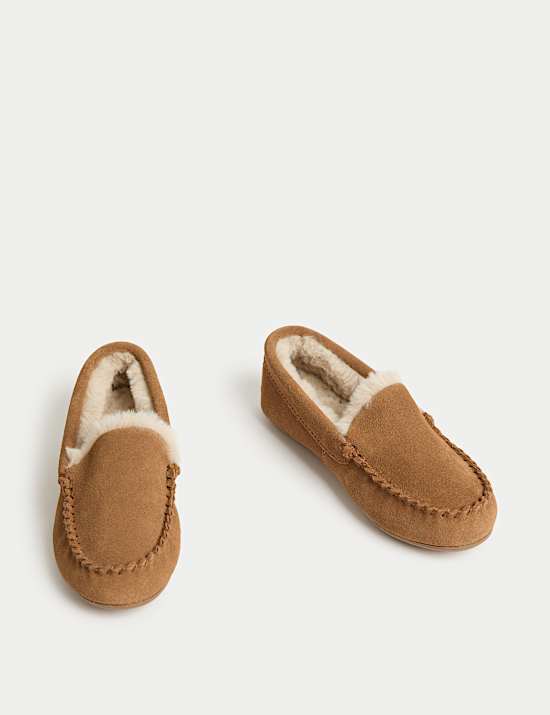 Mocassin-pantoffels voor kinderen (maat 20,5-40,5)