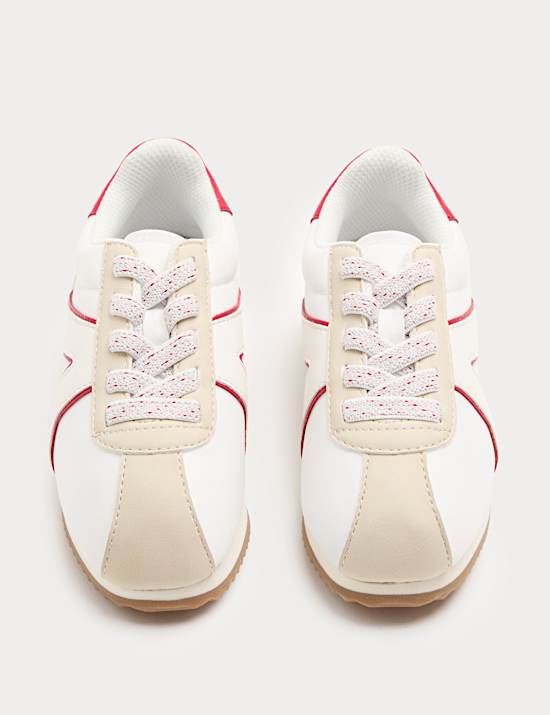 Sepatu Trainer Retro untuk Anak-Anak (4 Kecil-7 Besar)