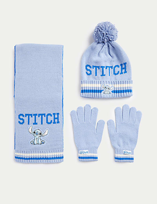 Kids' Lilo & Stitch™ Hat, Scarf and Glove Set