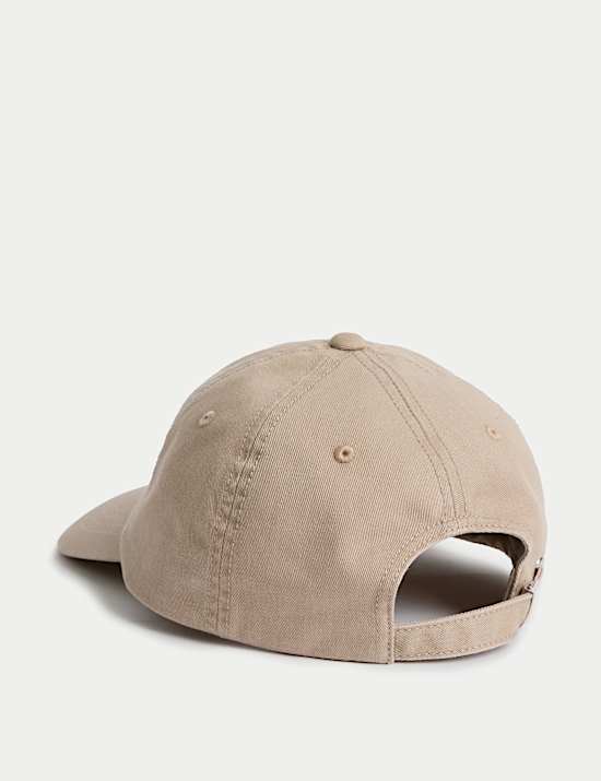 Kids' Pure Cotton Slogan Baseball Cap (1-13 Yrs)