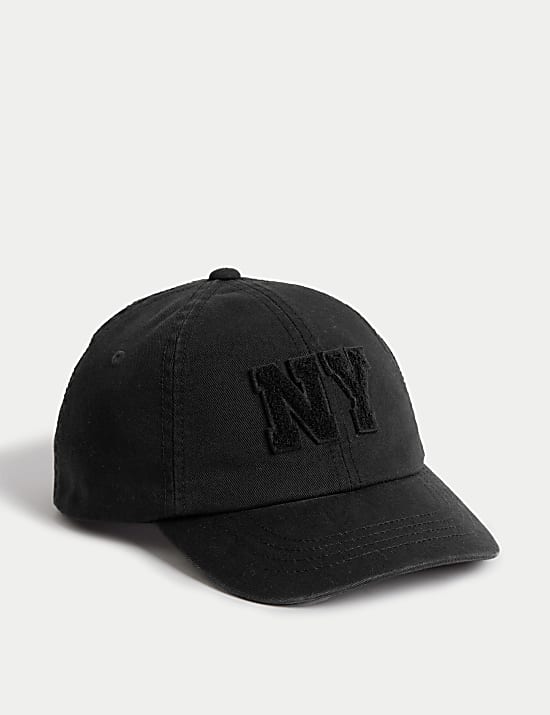 Kids' Pure Cotton Slogan Baseball Cap (1-13 Yrs)