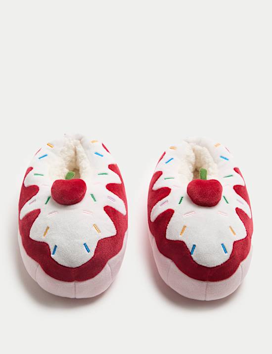 Chaussons enfants cake 3D (du 26,5 au 40,5)