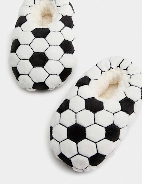 Kids' Football Slippers (4 Small-6 Large)