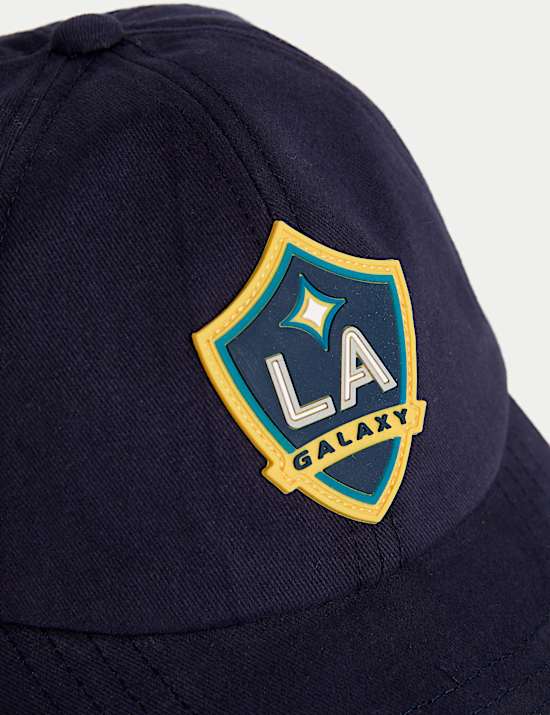 Kids' Pure Cotton LA Galaxy Baseball Cap (3-13 Yrs)