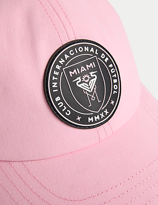 Kids' Pure Cotton Inter Miami&trade; Baseball Cap (3-13 Yrs)