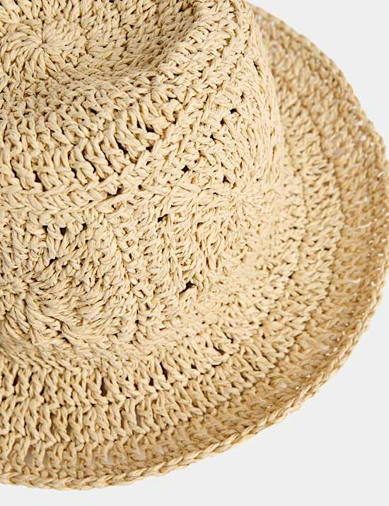 Kids' Plain Straw Sun Hat (18 Mths-13 Yrs)