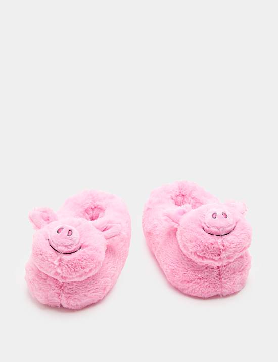 Kids' Percy Pig Slippers (4 Small - 7 Large)