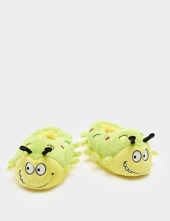 Kids' Colin the Caterpillar&trade; Slippers (4 Small-6 Large)
