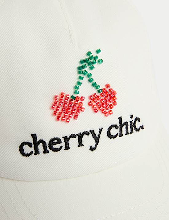 Kids' Pure Cotton Slogan Baseball Cap (3-13 Yrs)