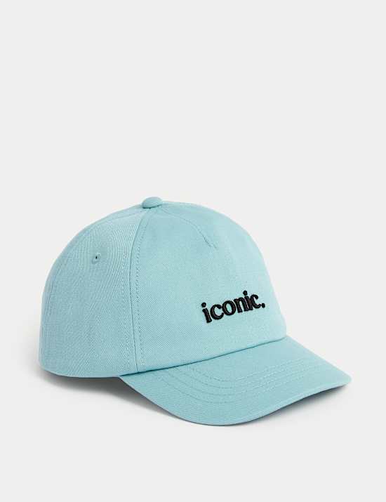 Kids' Pure Cotton Slogan Baseball Cap (3-13 Yrs)