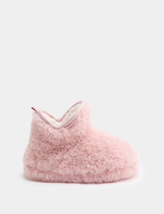 Kids' Borg Slipper Boots (4 Small-7 Large)
