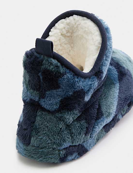 Kids' Borg Slipper Boots (4 Small-7 Large)