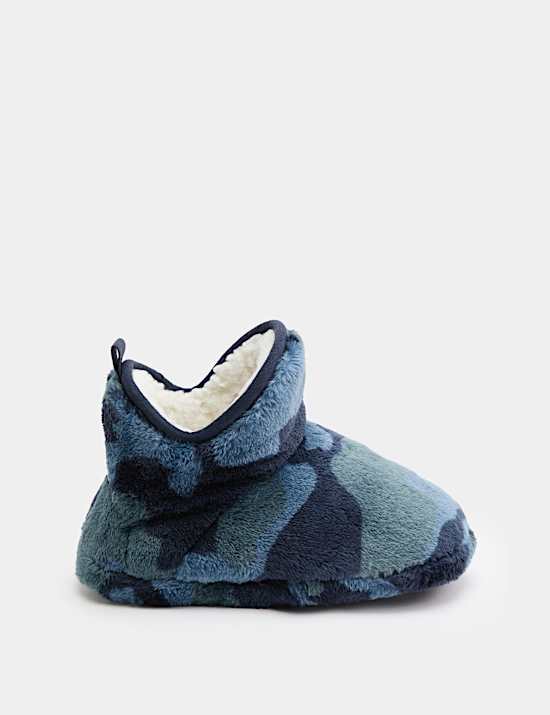 Kids' Borg Slipper Boots (4 Small-7 Large)