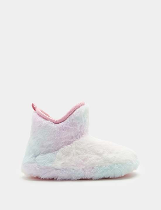 Kids' Borg Slipper Boots (4 Small-7 Large)