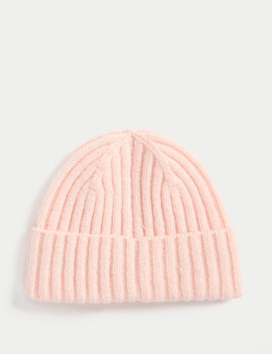 Παιδικός σκούφος με ριμπ πλέξη (0-13 ετών)