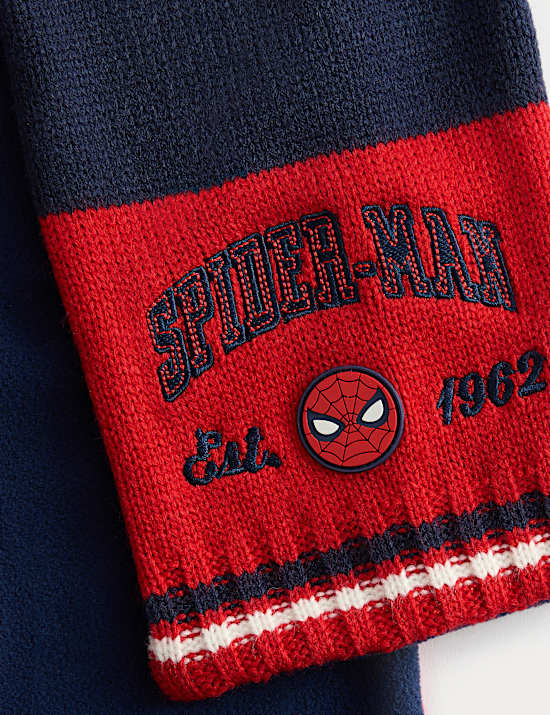 Kids’ Spider-Man™ Hat, Scarf and Mittens Set (1-13 Yrs)