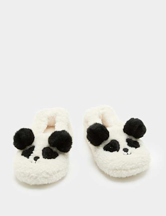 Kids' Animal Elastic Back Slippers (4 Small - 2 Large)