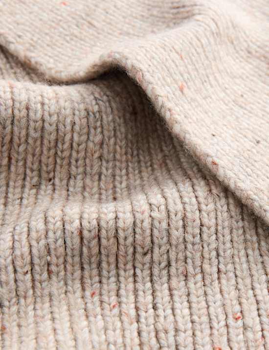 Geribbelde sjaal voor kinderen (3-13 jaar)