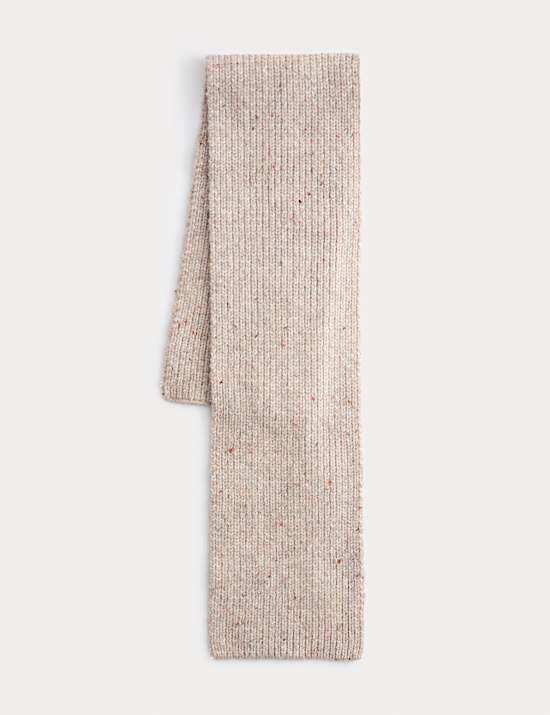 Geribbelde sjaal voor kinderen (3-13 jaar)