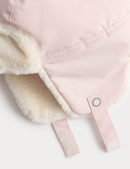 Bonnet hiver chapka enfants en fausse fourrure (du 3 au 13 ans)