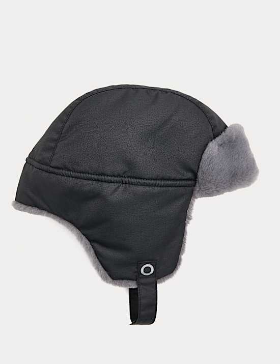 Kids' Faux Fur Ski Trapper Winter Hat (3-13 Yrs)