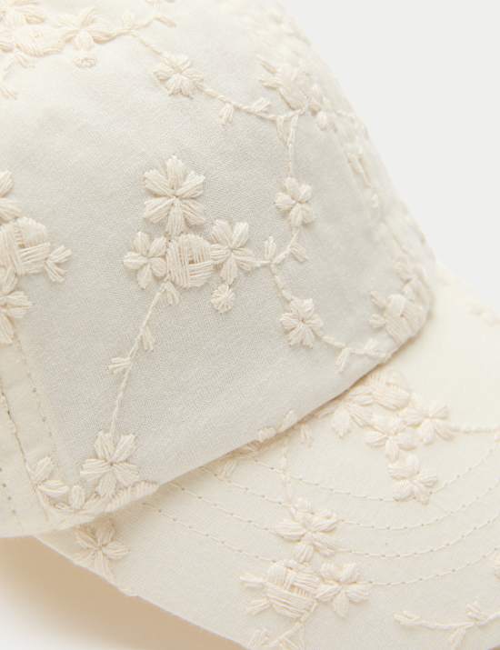 Casquette enfant 100 % coton avec n&oelig;ud brod&eacute; au dos (du 3 au 13 ans)